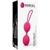 MARC DORCEL_Dual Balls Magneta Rožinė silikoniniai geišų kamuoliukai