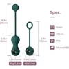 Magic Motion - Crystal Duo Smart Kegel vibratorius su svorio rinkiniu