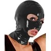Late X Latex Mask juodas