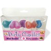 Little Genie Productions Kheper Games Boob Candle Set - Pack of 5 Decorative Shaped Candles