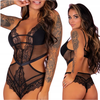 Livco Corsetti Bodies Livco Corsetti Fashion HAWAIN LC 90665 Elegant Juodas Lace Bodysuit
