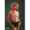 Lola Games Knebel su su spenelių spaustukais ir grandinėlėmis bdsm seksui