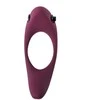 Lola Games Pierścień-Erection Vibroring Pure Passion Lunar Wine Raudona