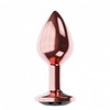 Lola Games Plug-Butt Plug Diamond Jet Shine L Rose Gold