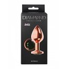 Lola Games Plug-Butt Plug Diamond Jet Shine L Rose Gold