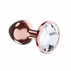 Lola Games Plug-Butt Plug Diamond Moonstone Shine L Rose Gold