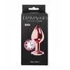 Lola Games Plug-Butt Plug Diamond Moonstone Shine L Rose Gold