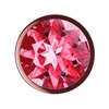 Lola Games užanalo kamštis, Diamond Ruby Shine S, rožinio aukso spalvos