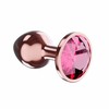 Lola Games Plug-Butt Plug Diamond Ruby Shine L Rose Gold