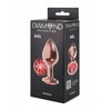 Lola Games Plug-Butt Plug Diamond Ruby Shine L Rose Gold