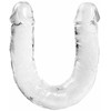 Lola Games Double skaidrus silikoninė dildė 29cm