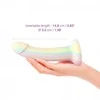 Love To Love Pastel vandeniui atsparus dildo su stipriu siurbtuku