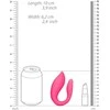 Loveline By Shots Loveline Wild Strawberry Remote-Controlled Couple Device Silicone Raudona