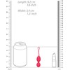 Loveline By Shots Satisfyer Powerball Vibrating Egg Remote Control Strawberry Raudona