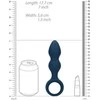 Loveline By Shots Loveline PLUG ANALINIS sekso kištukas, silikoninis kištukas su rankena 12 cm