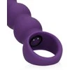 Loveline By Shots Loveline Teardrop Model Intimate Vibrating Plug Clear Violetinė Silicone