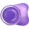 Lovetoy 7" Jelly Studs Crystal Dildo vidutinė violetinė