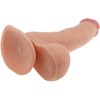 „Lovetoy“ kūno spalvos dildo, tikroviško penio išvaizdos, 20 cm