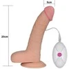 LoveToy 8,8 colio „Ultra Soft Dude“ vibruojantis žaislas