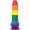 LOVETOY Prider Dildo 7.5' Colorful