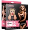 Lovetoy Pripučiamos mielos lėlės krūtys, stora pūlinga ir išangė