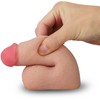 Lovetoy Lankstus, labai lankstus penis, tikroviškas dildo