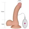 Lovetoy 8,8 colio „Ultra Soft Dude“ vibruojantis žaislas