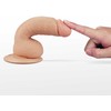 Lovetoy 7 colių ilgio itin stiprus vibruojantis dildo
