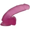 Lovetoy Rožinė 7"" Jelly Studs Crystal Dildo Medium Rožinė