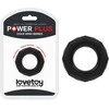 LoveToy POWER PLUS Cockring Juodas