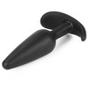 Lovetoy Silicone analinis kištukas su laikikliu juoda 11 cm