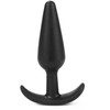 Lovetoy Silicone analinis kištukas su laikikliu juoda 11 cm