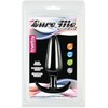 Lovetoy Silicone analinis kištukas su laikikliu juoda 11 cm