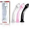 Lovetoy Lekko zakrzywione dildo proste rožinė 18,5 cm