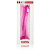 Lovetoy Lekko zakrzywione dildo proste rožinė 18,5 cm