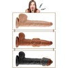 Lovetoy 9 colių itin stiprus vibruojantis dildo