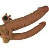 LoveToy Pridėkite 2 colių „Pleasure X Tender“ vibruojančią dvigubą penio rankovę