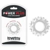 Lovetoy POWER PLUS varpos žiedas skaidrus
