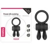 LOVETOY Power Clit Cockring Bunny Juodas