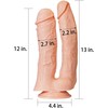 LOVETOY 12 colių karaliaus dydžio dildo kūnas
