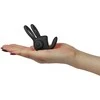 Lovetoy Silikoninis varpos žiedas „Power Clit Duo“ – juodas