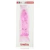 Lovetoy Rožinė stiklinis korek analny stylowy su wypustkami