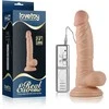 Lovetoy 7,5 colio ilgio itin stiprus vibruojantis dildo su minkšta oda