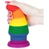 LoveToy 6 colių „Prider“ analinis kamštelis