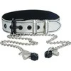 Lovetoy Harness apykaklė su speneliais ant grandinėlių bdsm