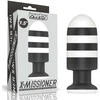 Lovetoy ANALINIS KAIŠTUKAS JUODA-BALTA SILIKONINIS ANALINIS KAIŠTUKAS 19,5 CM