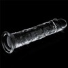 LoveToy Nepriekaištingas skaidrus dildo 7.0''