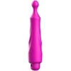 Luminous By Shots Šviečiantis Bullet Vibrator 10 režimų apvalus antgalis