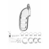 Mancage By Shots Model 06 Chastity Cock Cage - 5,5 / 14 cm
