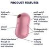 Masažuoklis sekso klitorio stimuliatorius Satisfyer Cotton